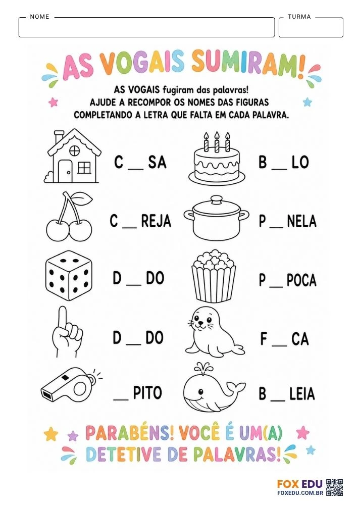Atividade pedagógica para baixar 5